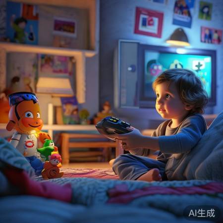 儿童遥控器调节电视机操作指南