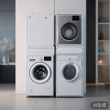 洗衣机烘衣机叠放架子：实用收纳解决方案