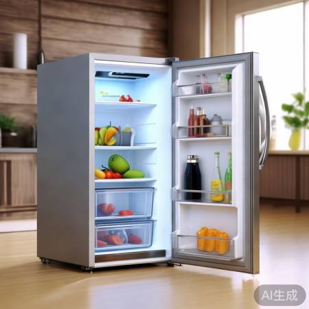 迷你冰箱具备冷冻功能，小体积大容量满足你的冷藏需求