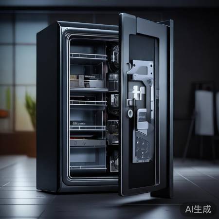 得力指纹保险柜25：安全守护，家庭必备选择