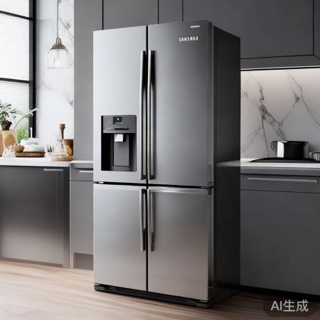 三星叠式双开门冰箱：实用与美观兼备的家居选择