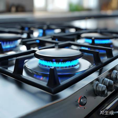 美的家用燃气灶翻盖：轻松烹饪，体验智能生活