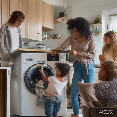 滚筒洗衣机尺寸揭秘:一般高度是多少?